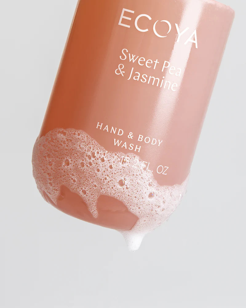 ECOYA Hand & Body Wash | Sweet Pea & Jasmine