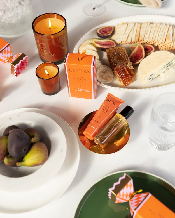 Ecoya Mandarin Gin Festive Fragrance Duo