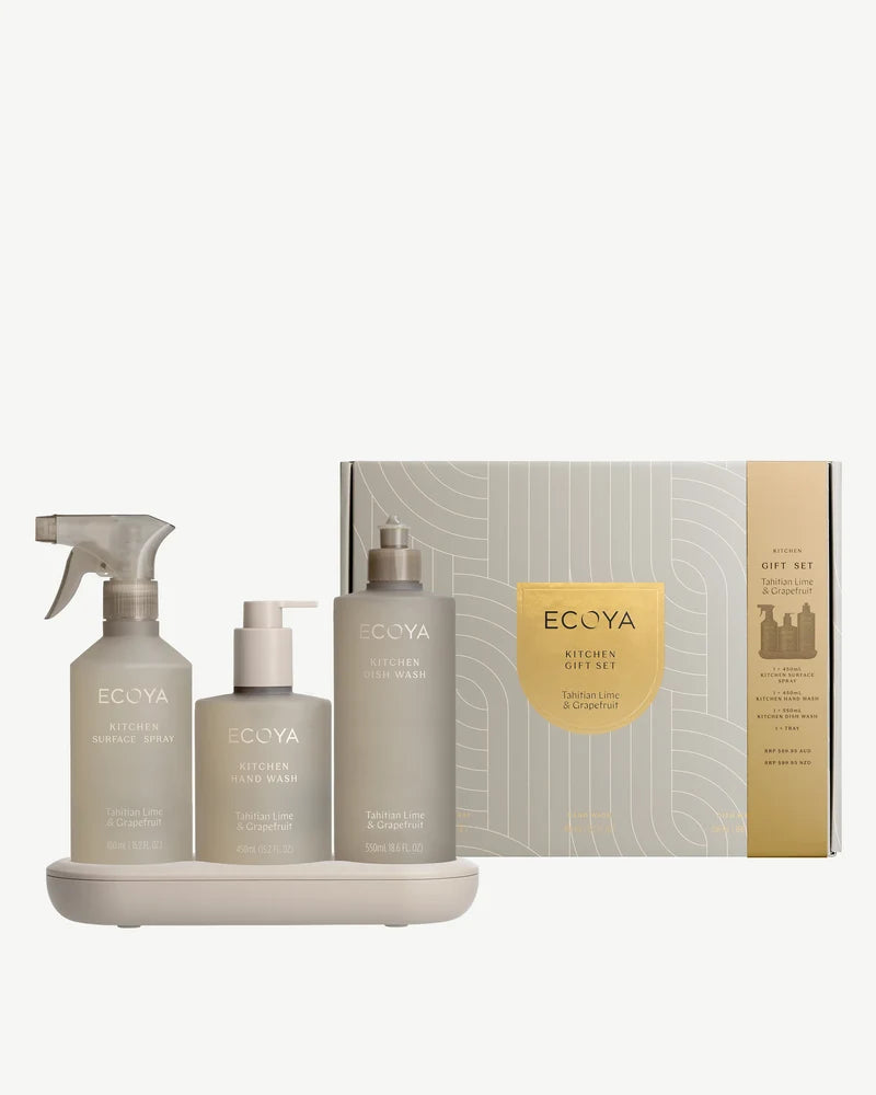 Ecoya Kitchen Gift Set - Tahitian Lime & Grapefruit