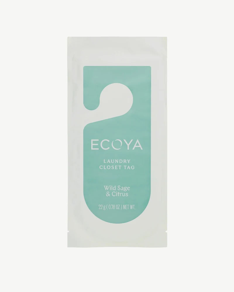 Ecoya Wild Sage & Citrus Closet Tag Set
