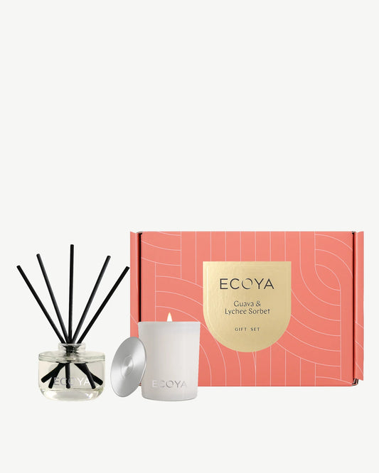 ECOYA The Mini Duo Guava & Lychee Sorbet Gift Set