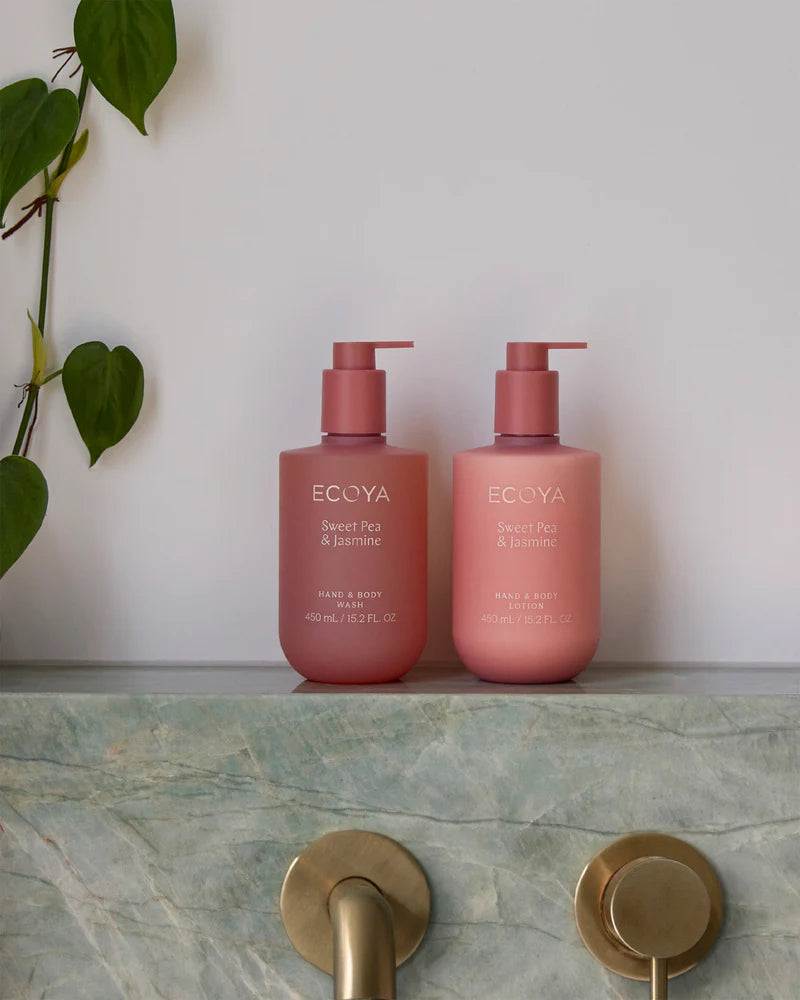 ECOYA Hand & Body Lotion | Sweet Pea & Jasmine