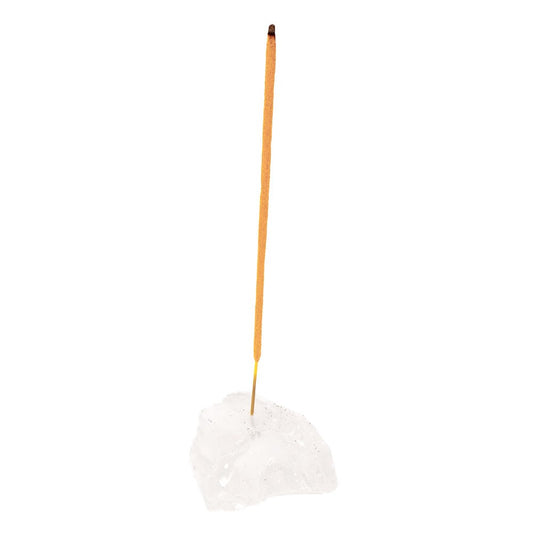 Clear Quartz Incense Holder