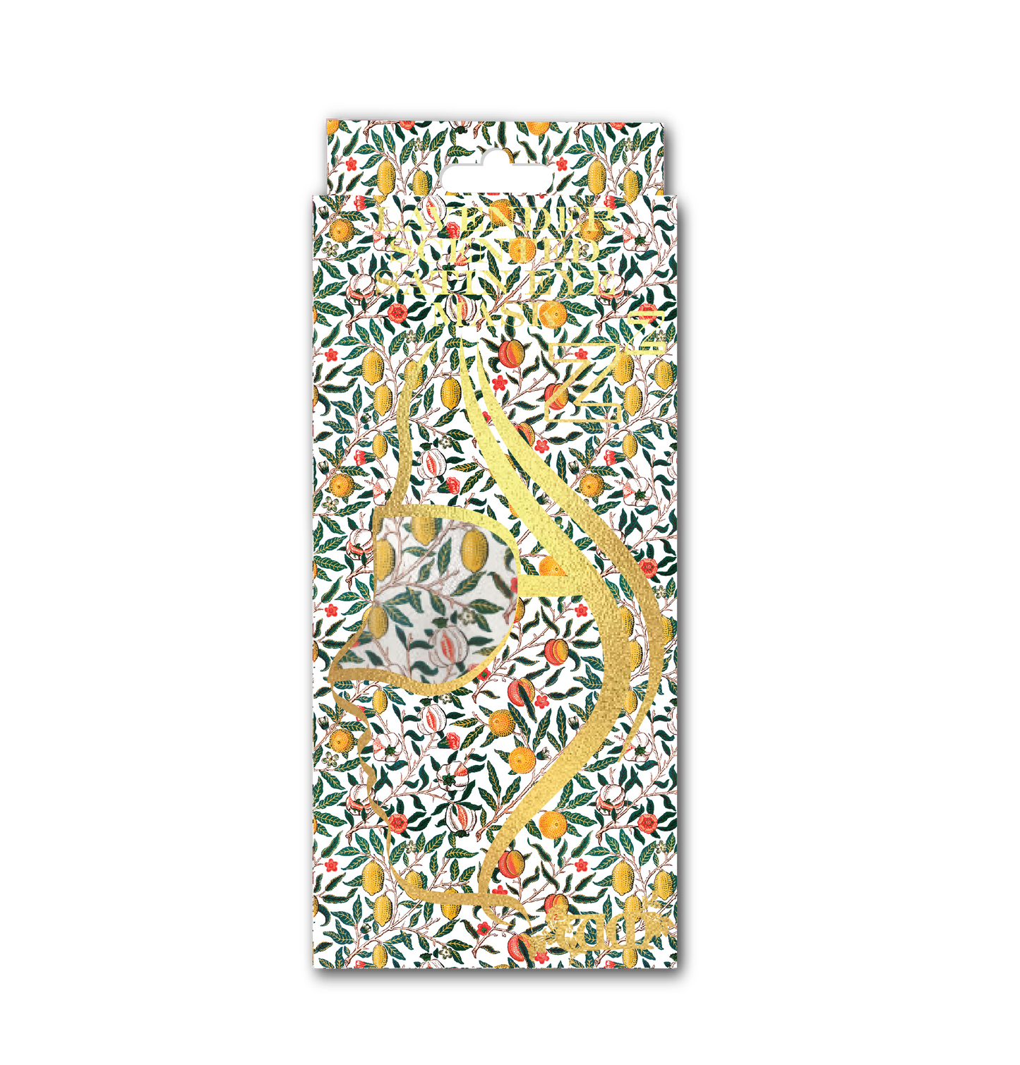 Satin Eyemask | William Morris Fruit Design