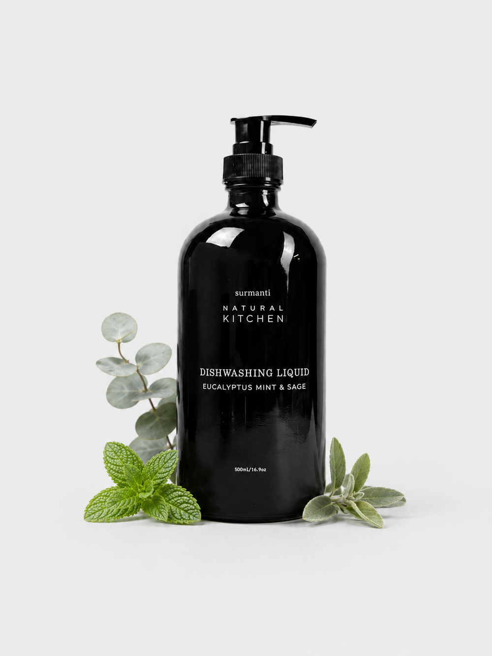 Surmanti Dishwashing Liquid - Eucalyptus Mint & Sage