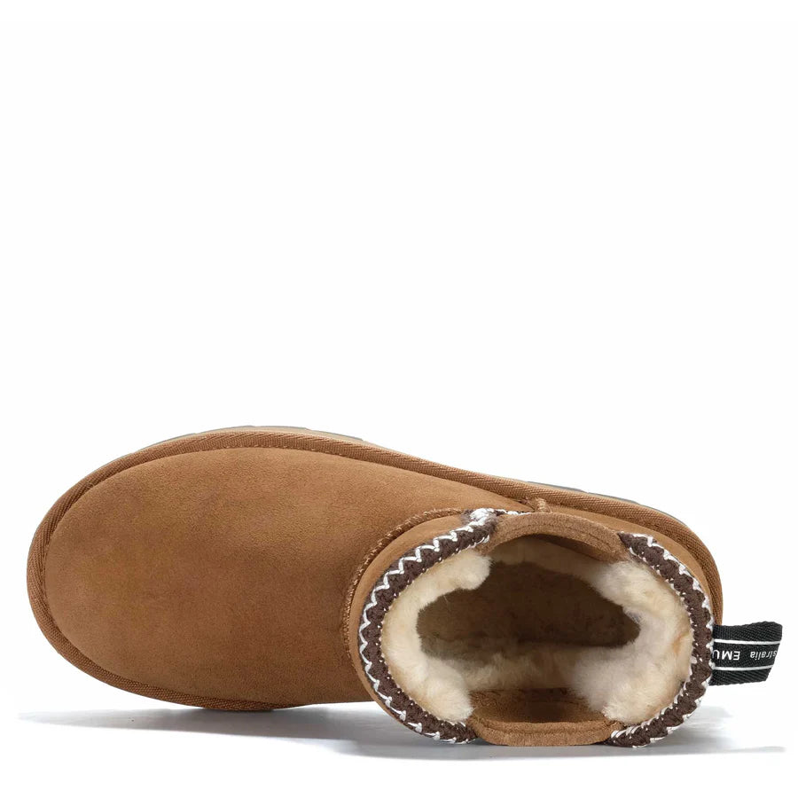 Emu Higgie Slipper | Chestnut
