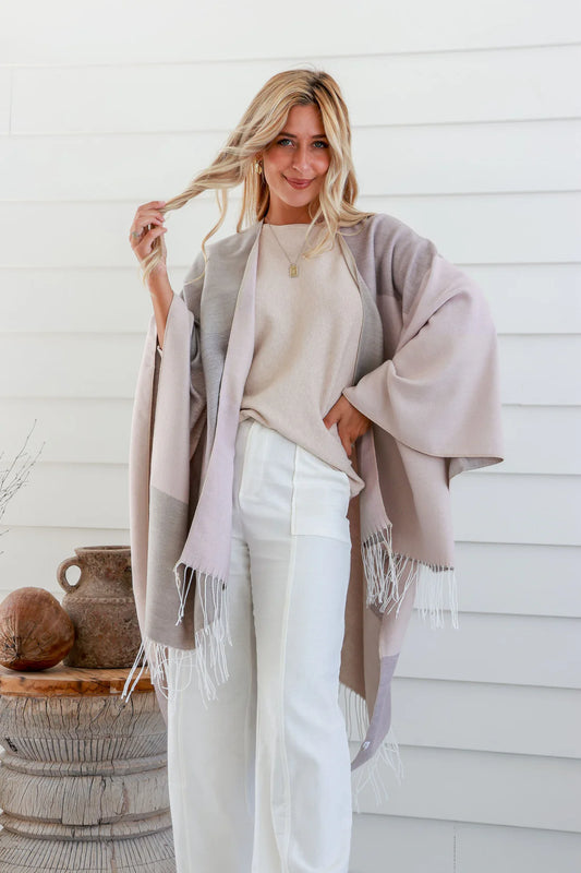 Free Spirit Reversible Serape Scarf | Scarf