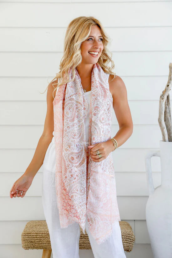 Free Spirit Australia Whisper Scarf | Blush Pink