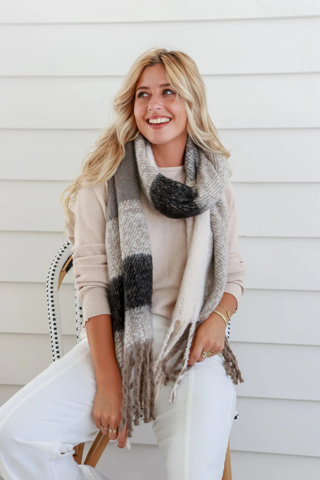 Free Spirit Wrap Scarf | Natural