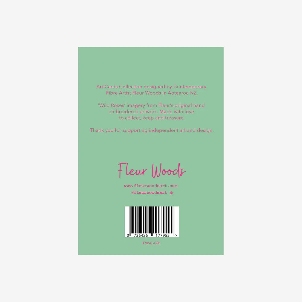 Fleur Woods Card | Wild Roses