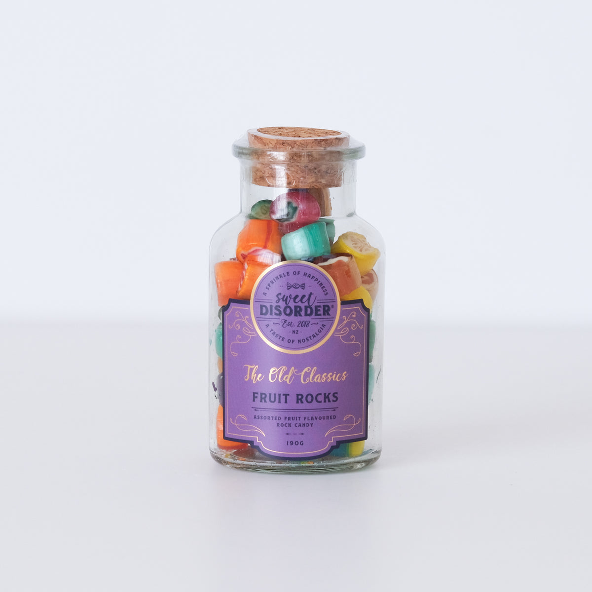 Sweet Disorder Jar - Old Classics Fruit Rocks
