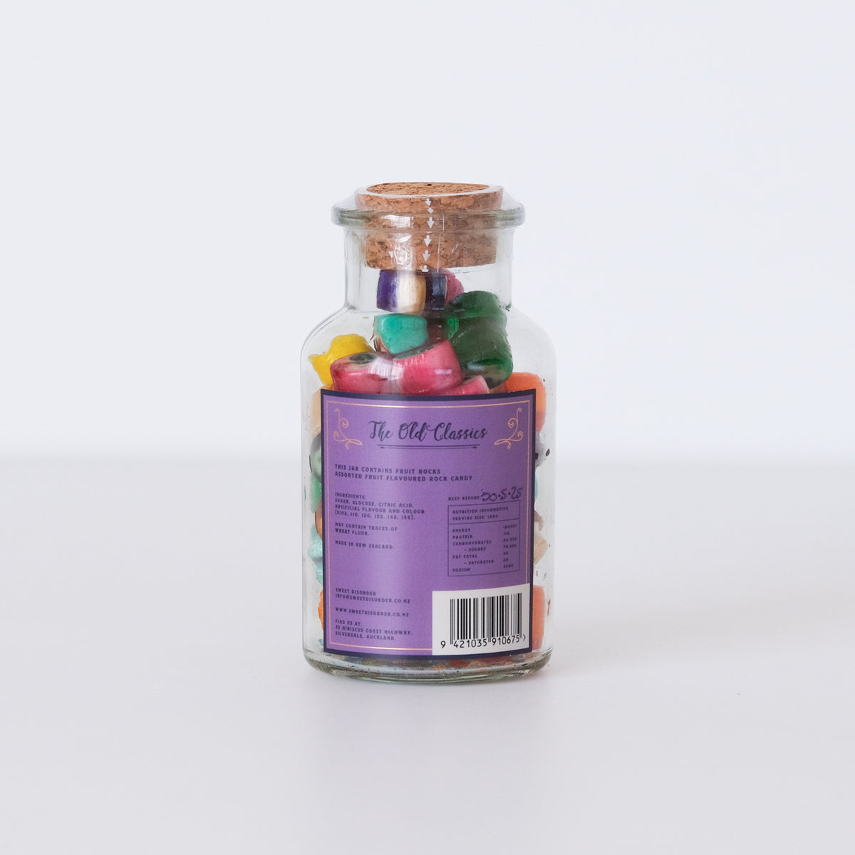 Sweet Disorder Jar - Old Classics Fruit Rocks