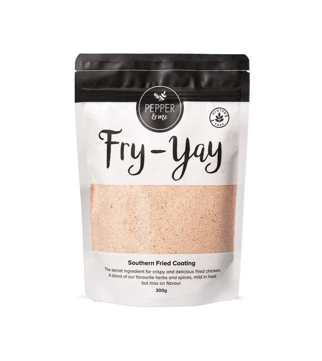 Pepper & Me Fry-Yay Southern Fried Chicken Coating (Gluten Free)