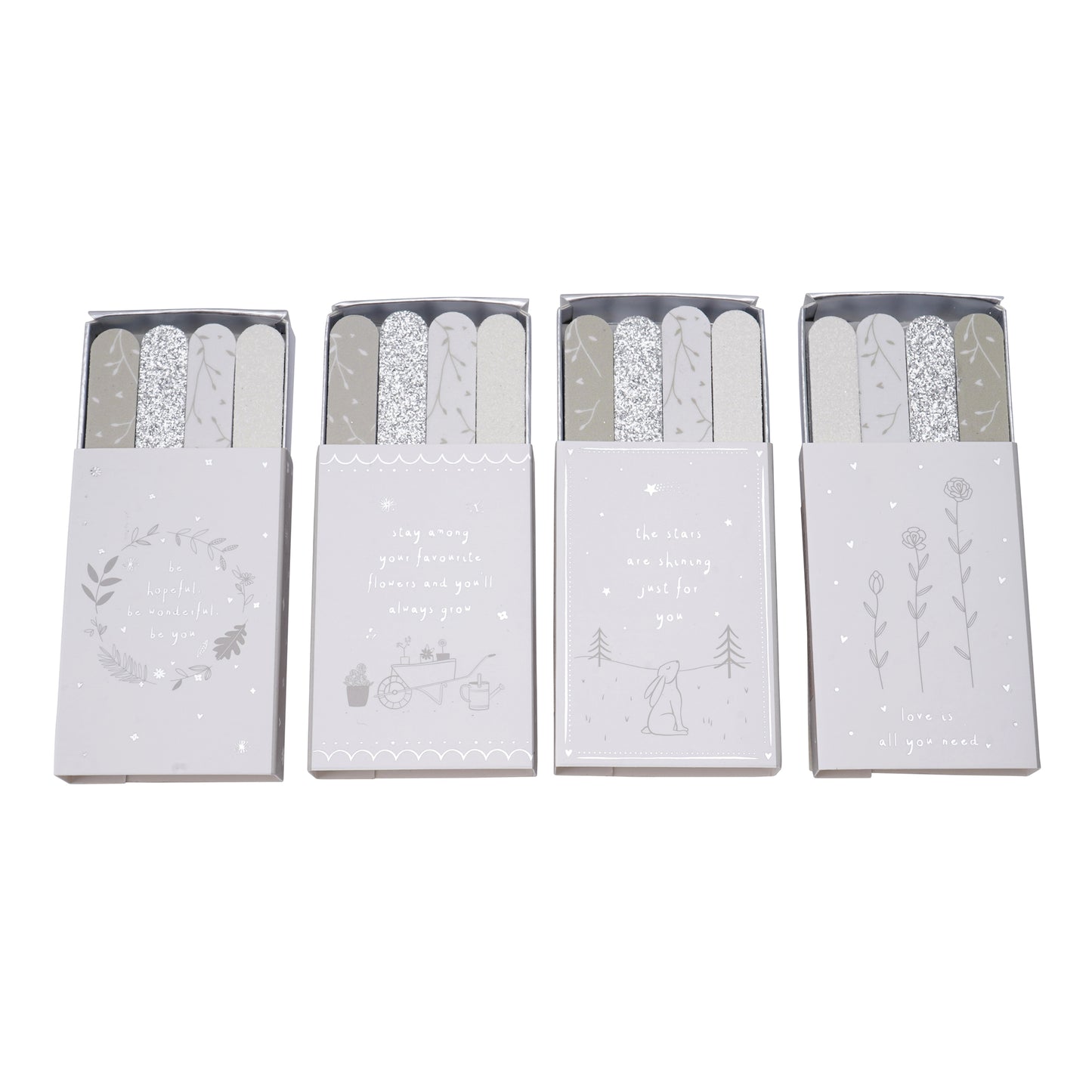Send With Love Matchbox Nail Files