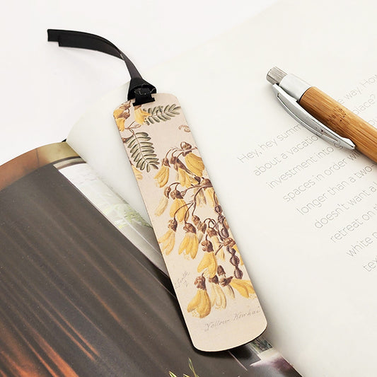 Crystal Ashley Bookmark Greeting Card - Kowhai
