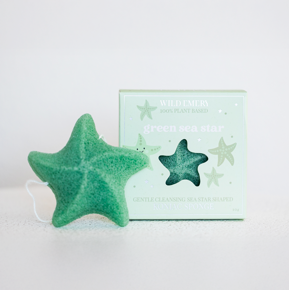 Wild Emery Kids Collection Star Shape Konjac Sponge