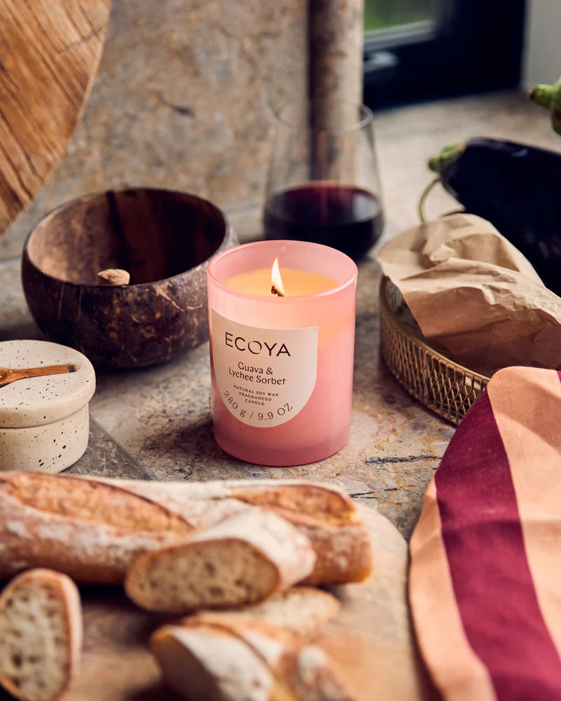 ECOYA Guava & Lychee Sorbet Metro Candle