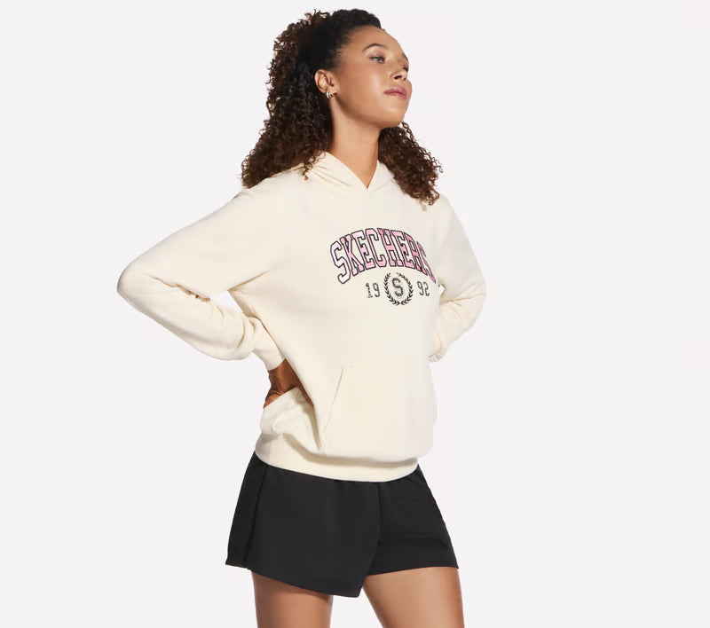 Skechers Varsity Hoodie | Pebble