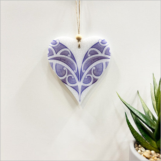 Crystal Ashley Hanging Heart