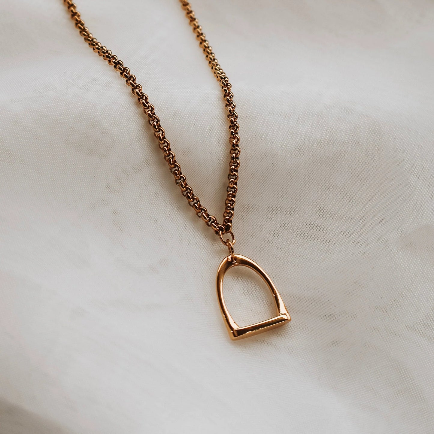 Katy B Stirrup Necklace
