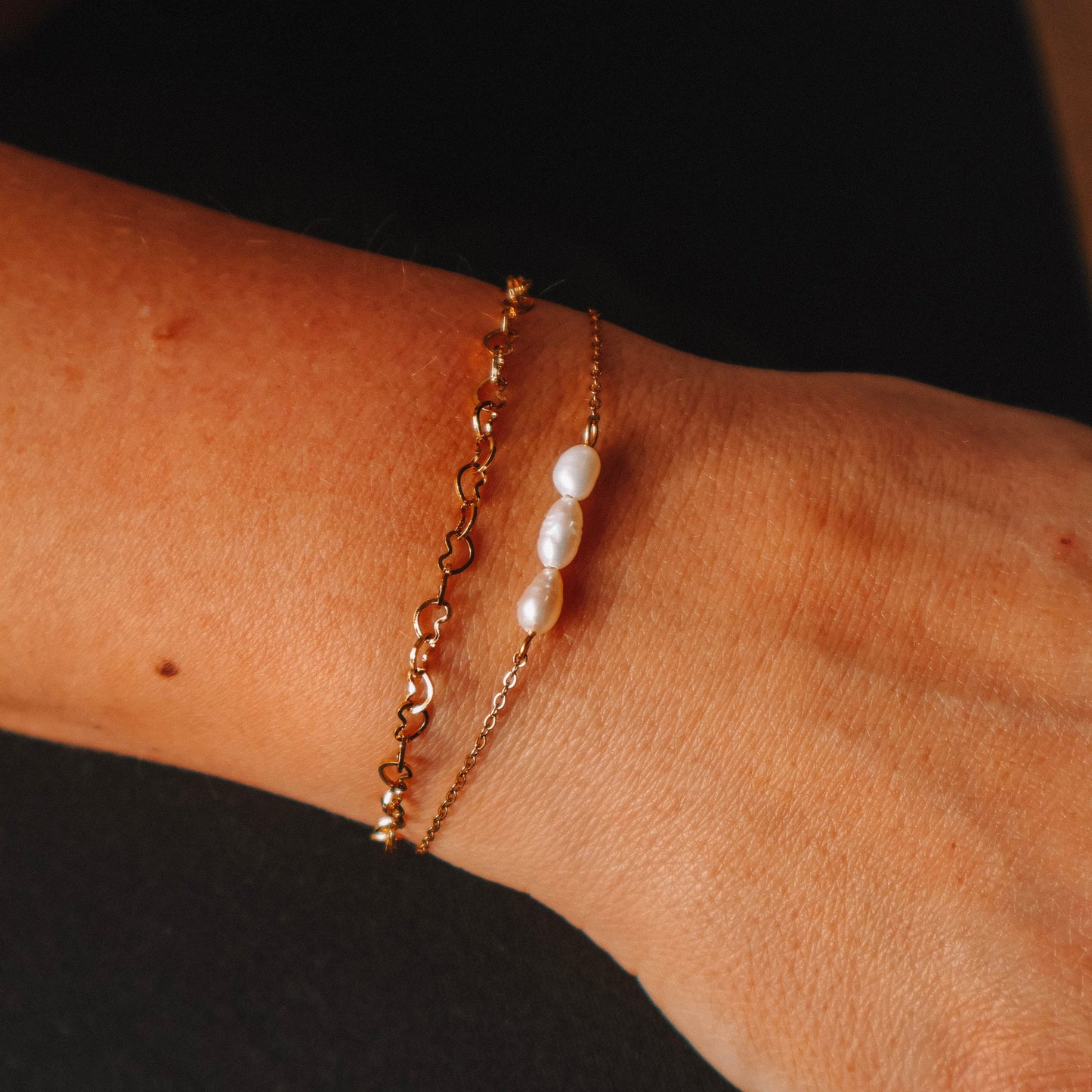 Katy B Heart Chain Bracelet