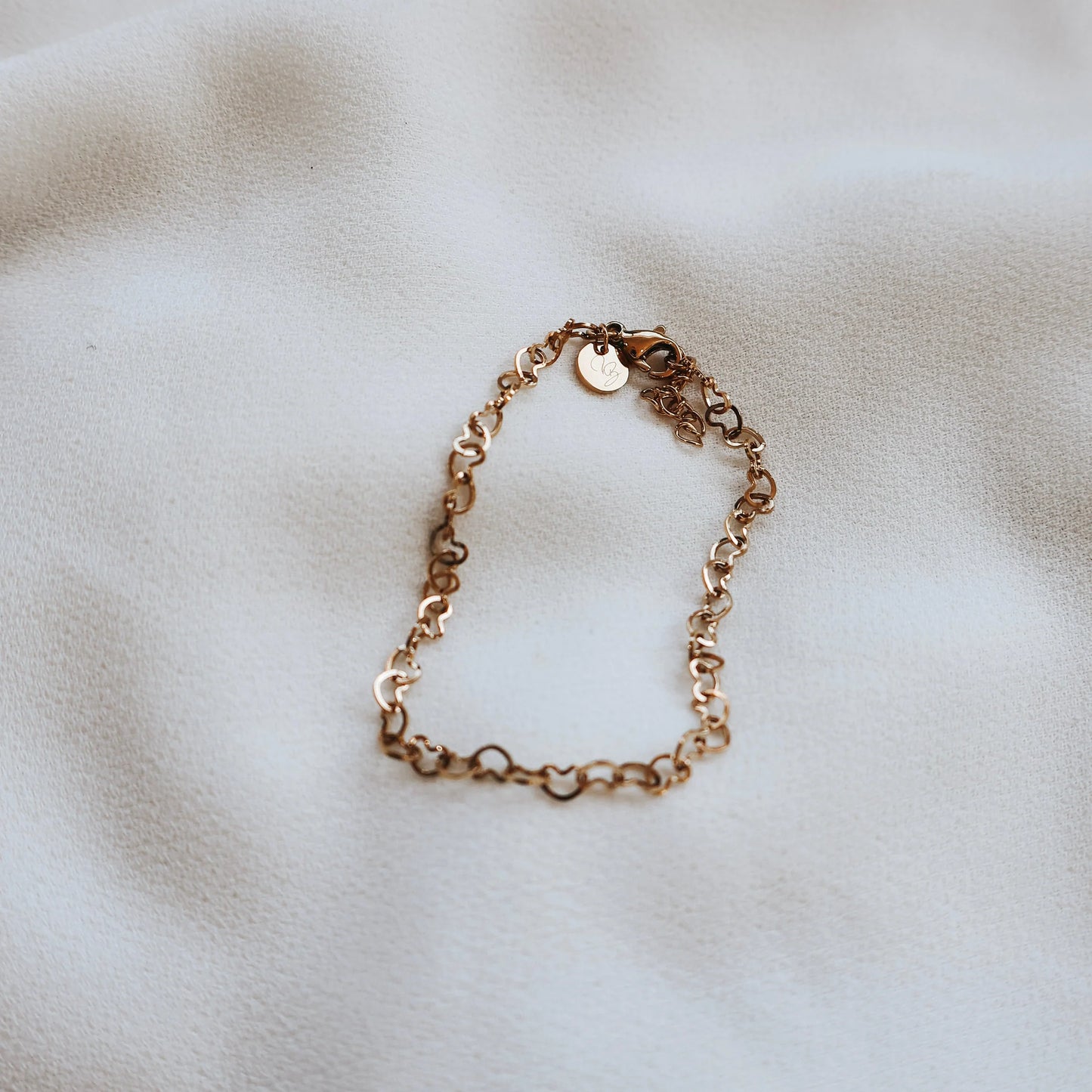 Katy B Heart Chain Bracelet