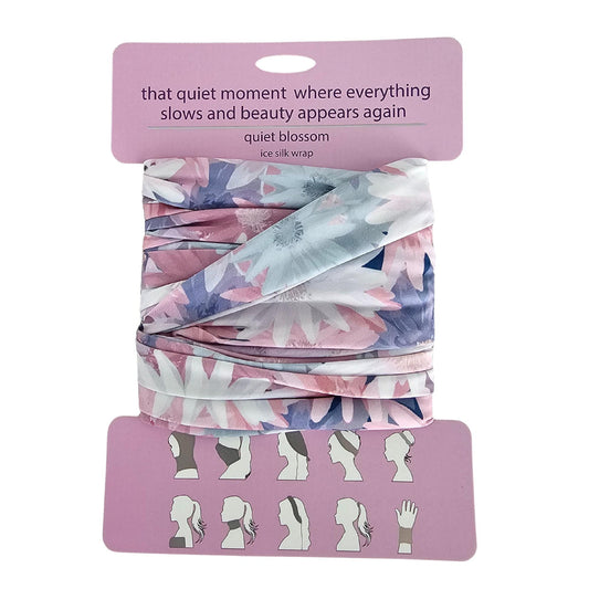 Artico Bluhen - Quiet Blossom Ice Silk Wrap