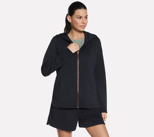 Skechers GO WALK Everywhere Tunic Jacket | Black