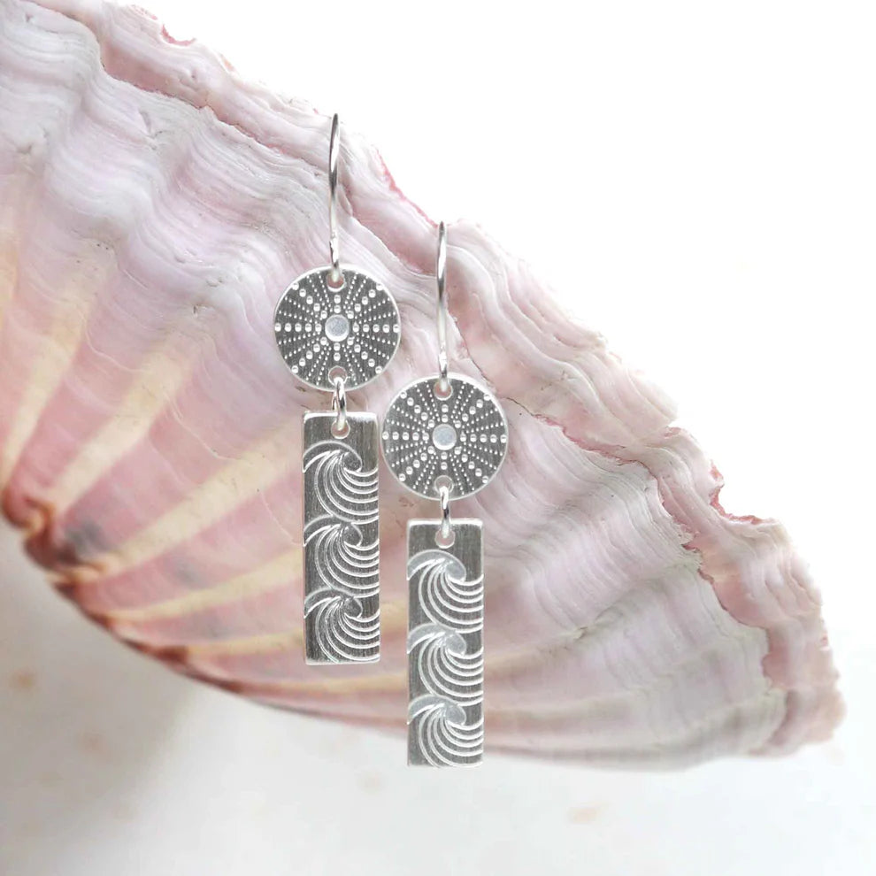 Little Taonga Kina & Moana Pendant Earrings