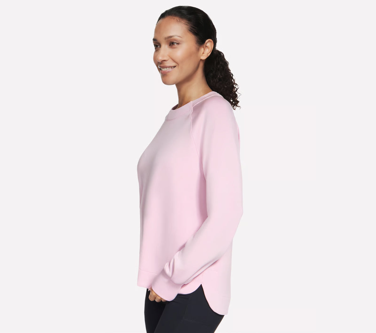 Skechers Skechluxe Elevate Crew Neck Sweatshirt | Lilac