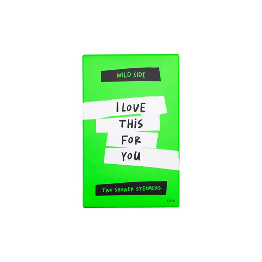 Wild Emery Cheeky Shower Steamer Pack of 2 | I LOVE THIS FOR YOU