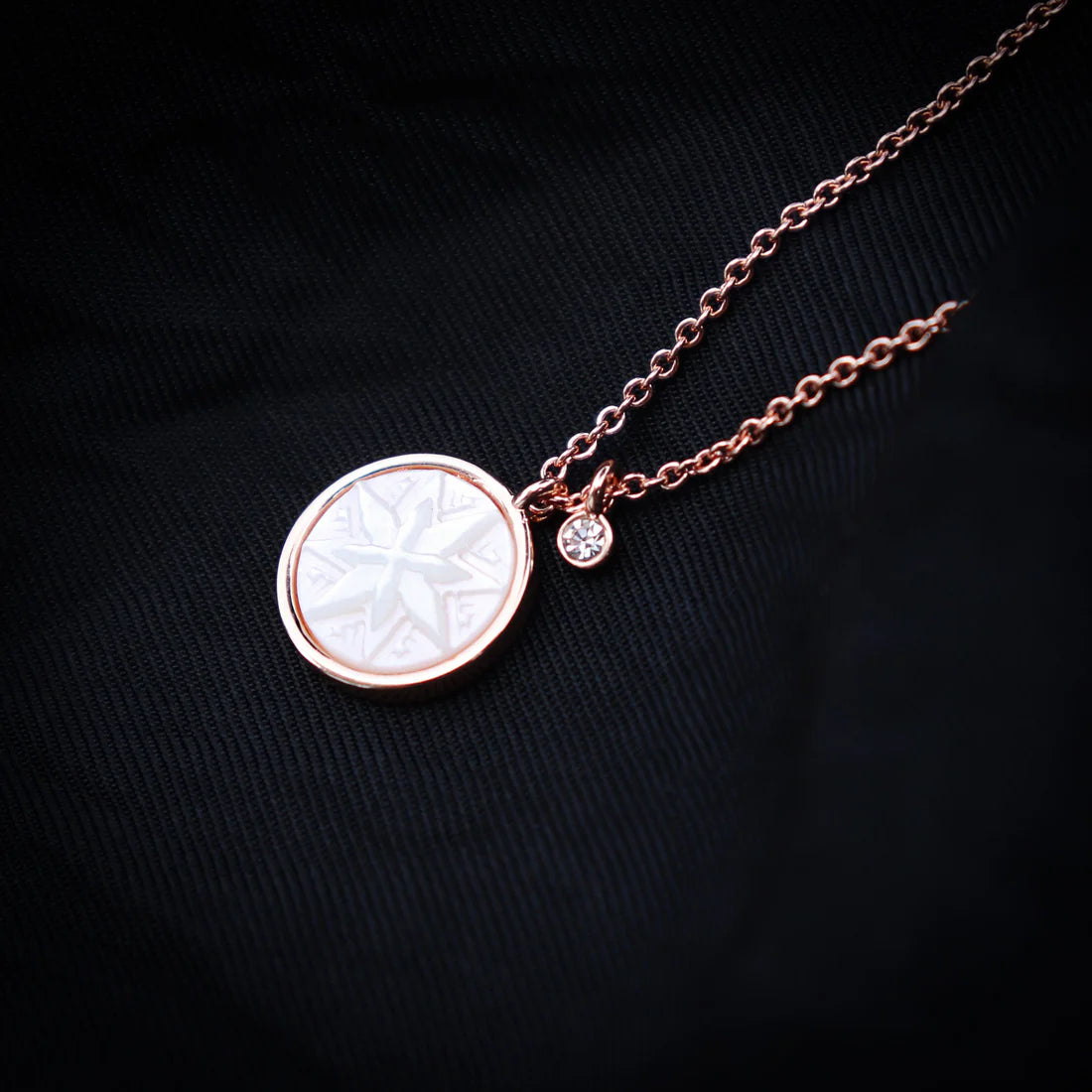 Little Taonga Mother of Pearl Matariki Whetū Necklace