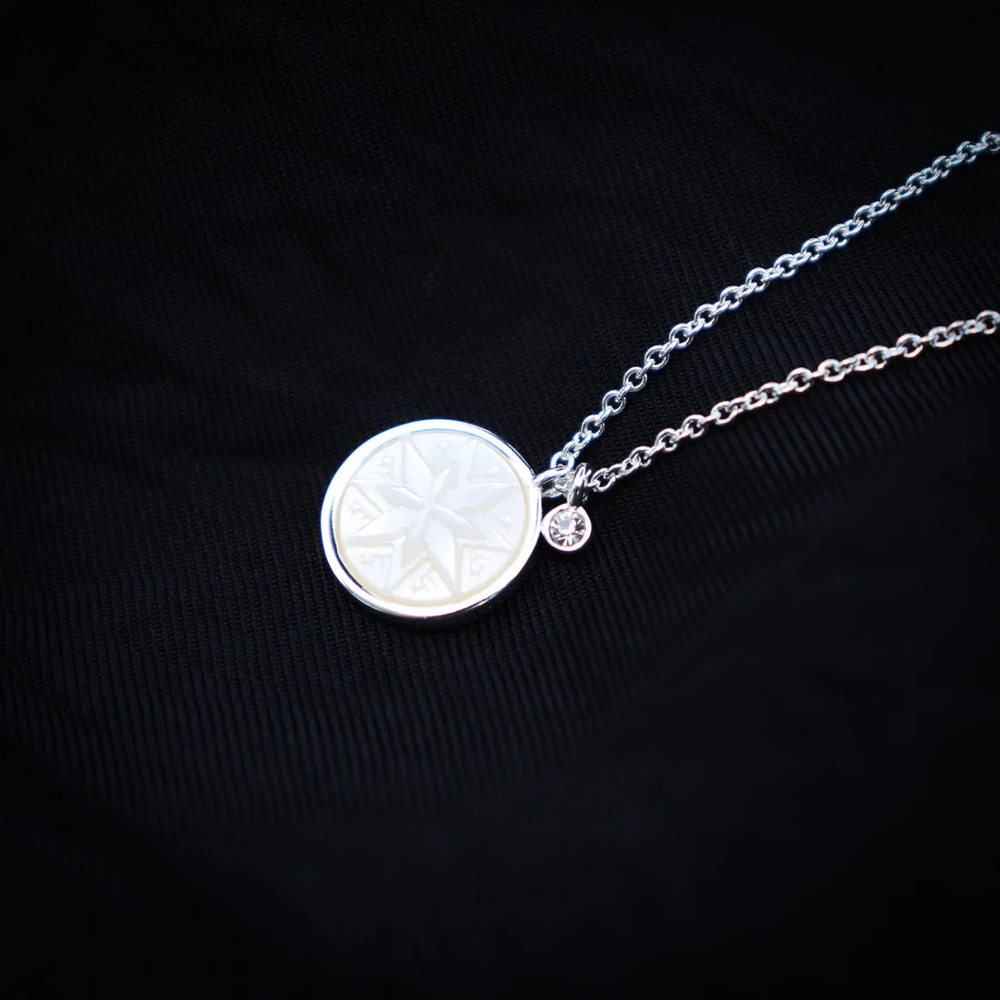 Little Taonga Mother of Pearl Matariki Whetū Necklace
