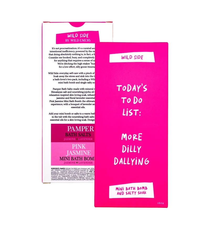 Wild Side Mini Bath Bomb & Salty Soak | TODAY'S TO DO LIST: MORE DILLY DALLYING