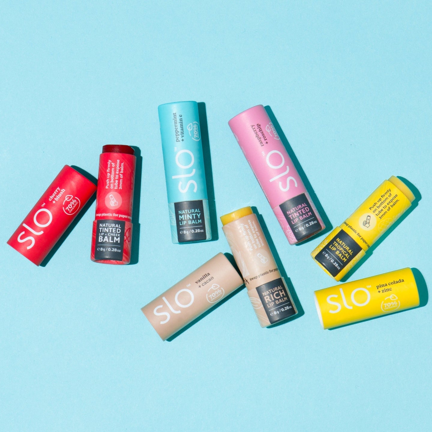Slo Natural Lip Balm | Pina Colada
