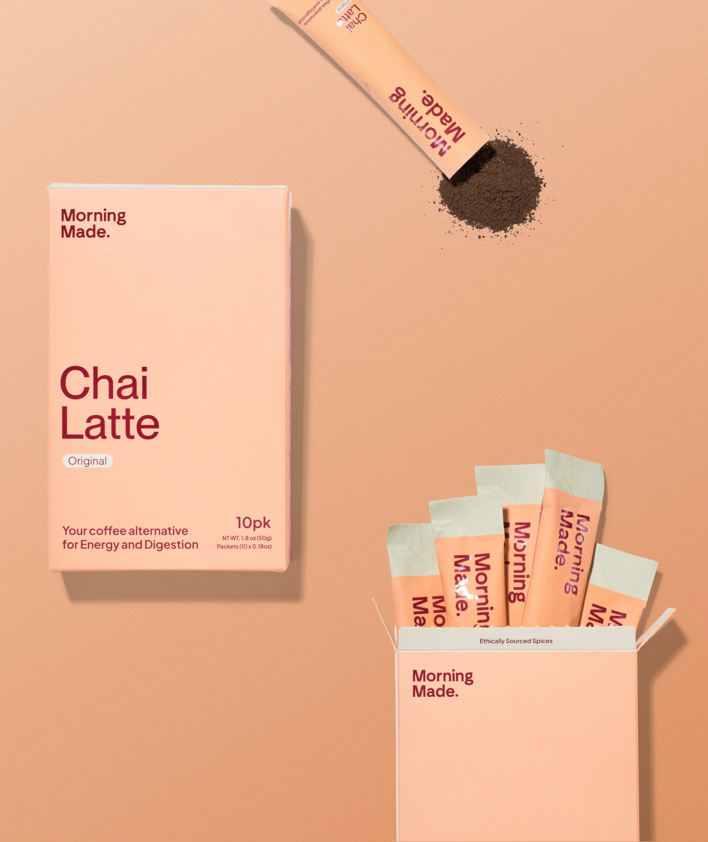 Morning Made Original Chai Latte | 10 Pack