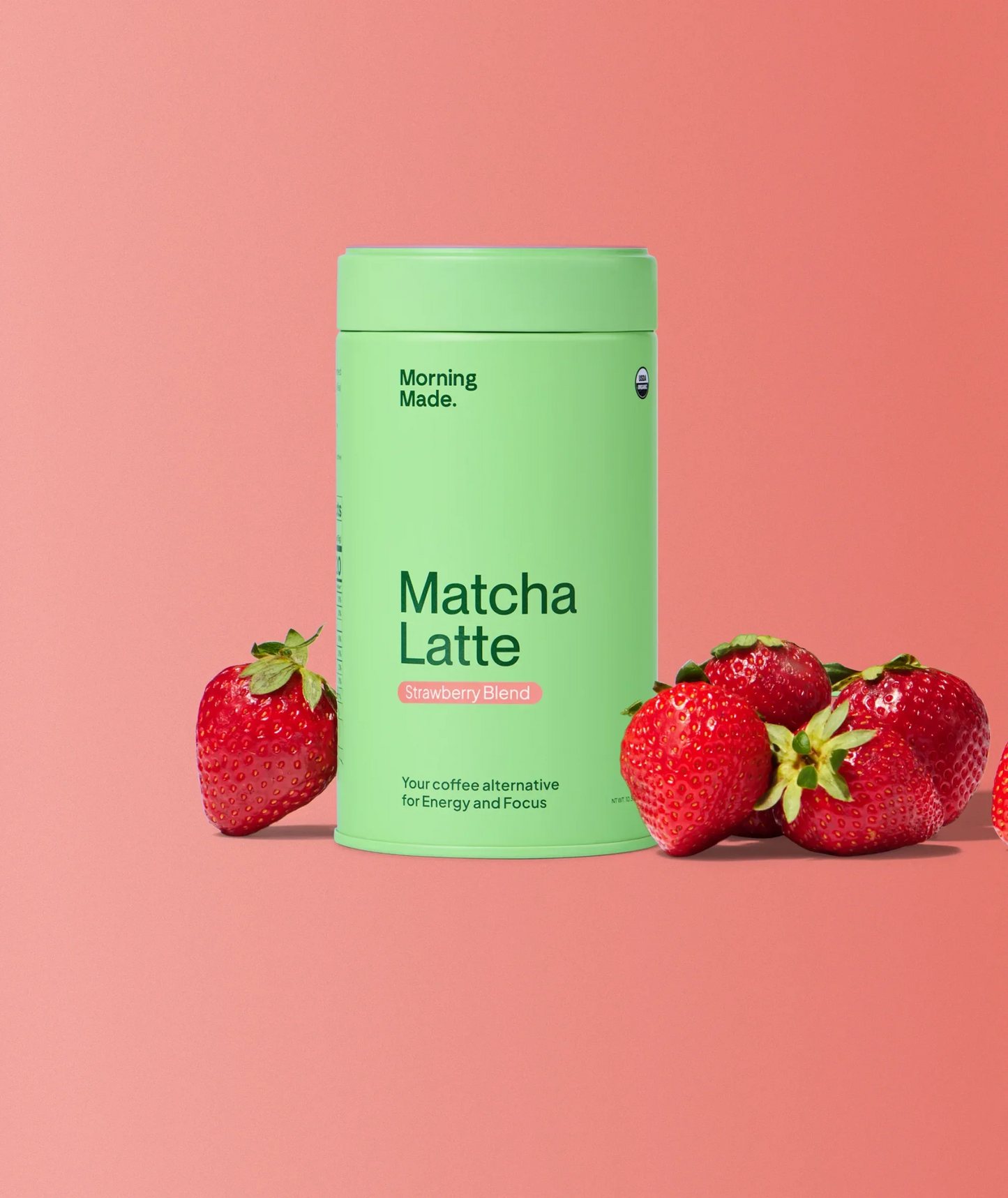 Morning Made Matcha Latte | Strawberry