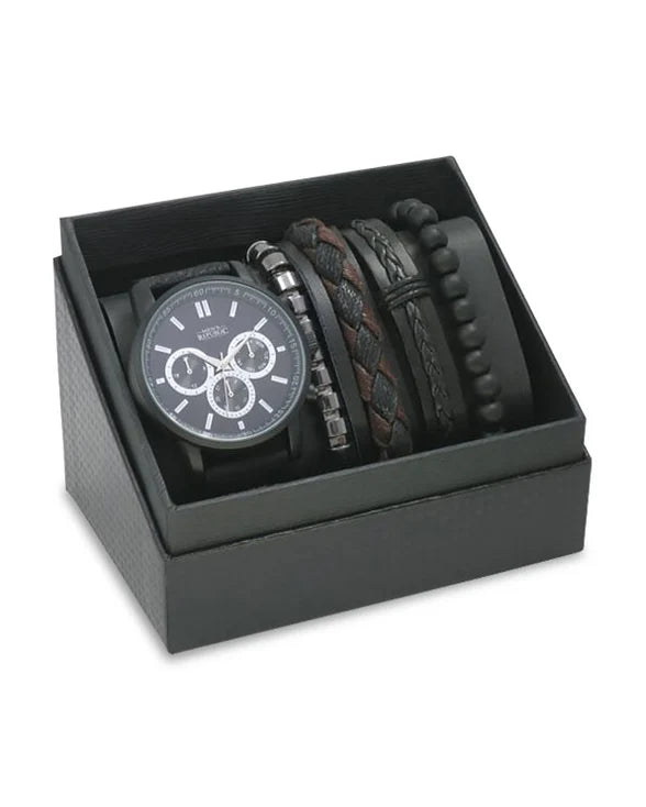Men's Republic Watch & Bracelet Gift Set