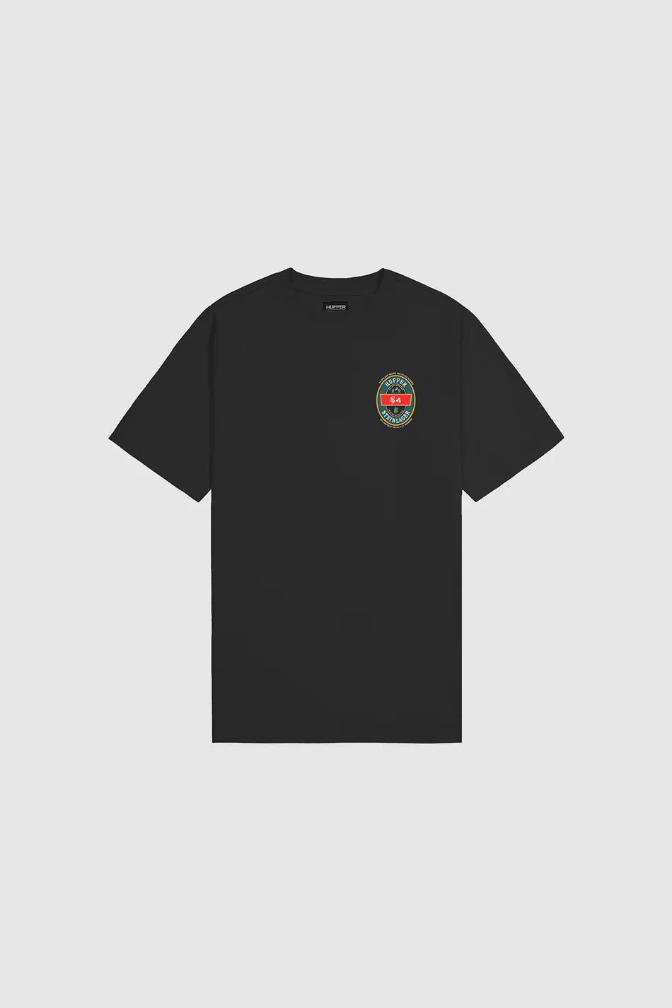 Huffer Mens Steinlager Sup Tee Offload | Black