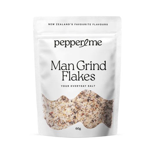Pepper & Me Man Grind Salt Flakes