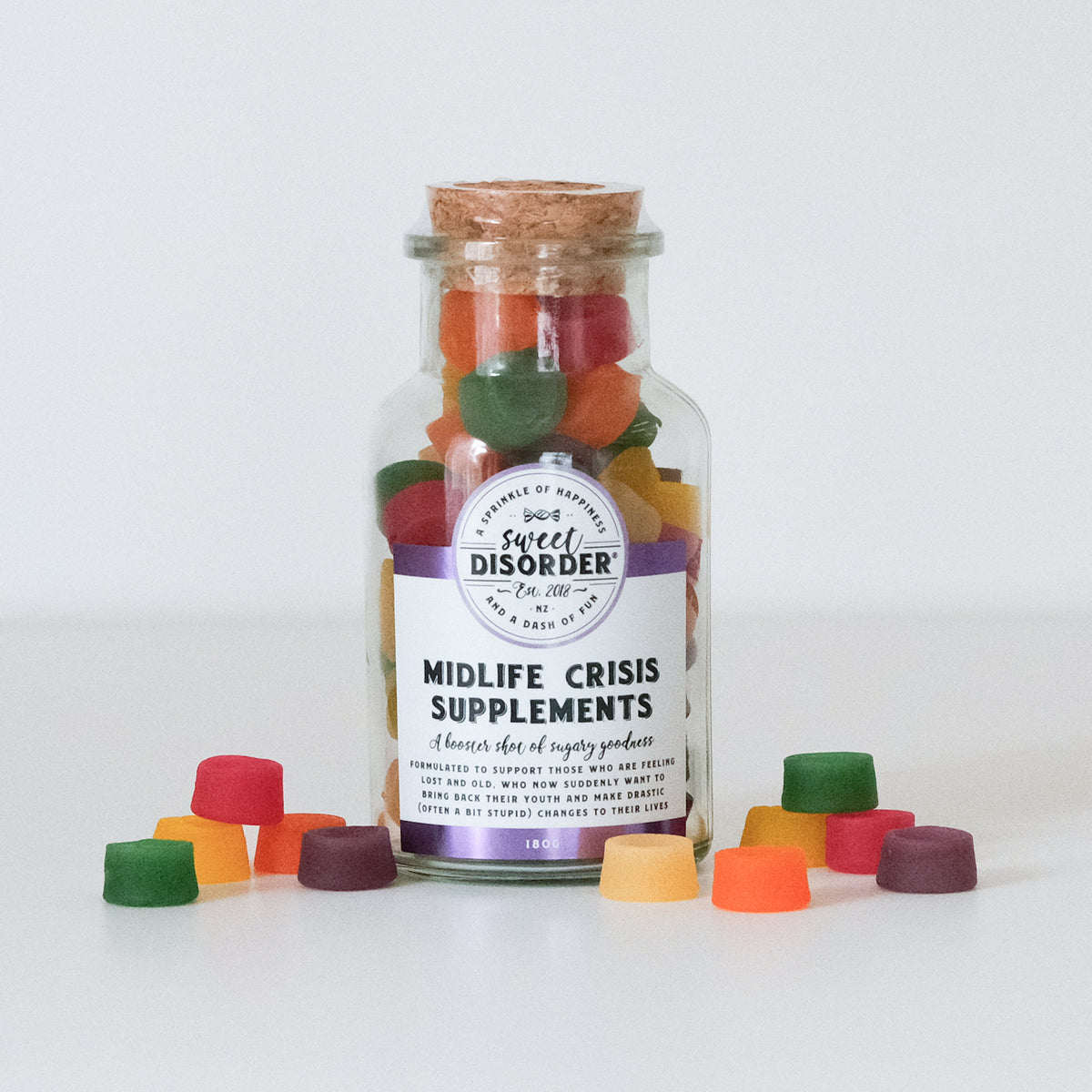 Sweet Disorder Jar - Midlife Crisis Supplements