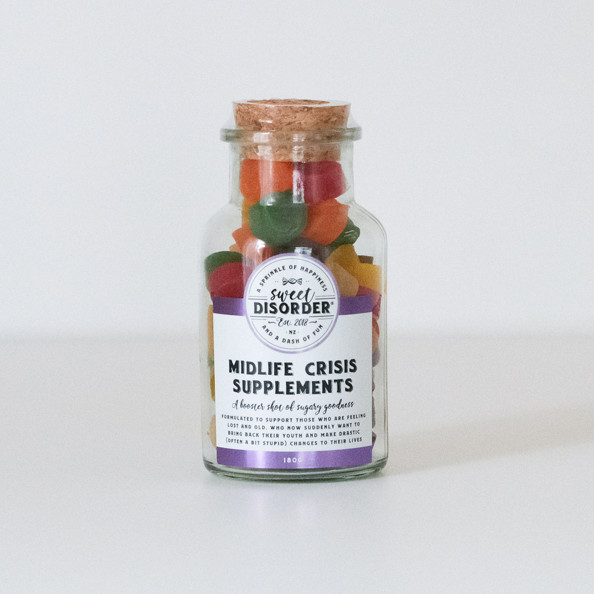 Sweet Disorder Jar - Midlife Crisis Supplements