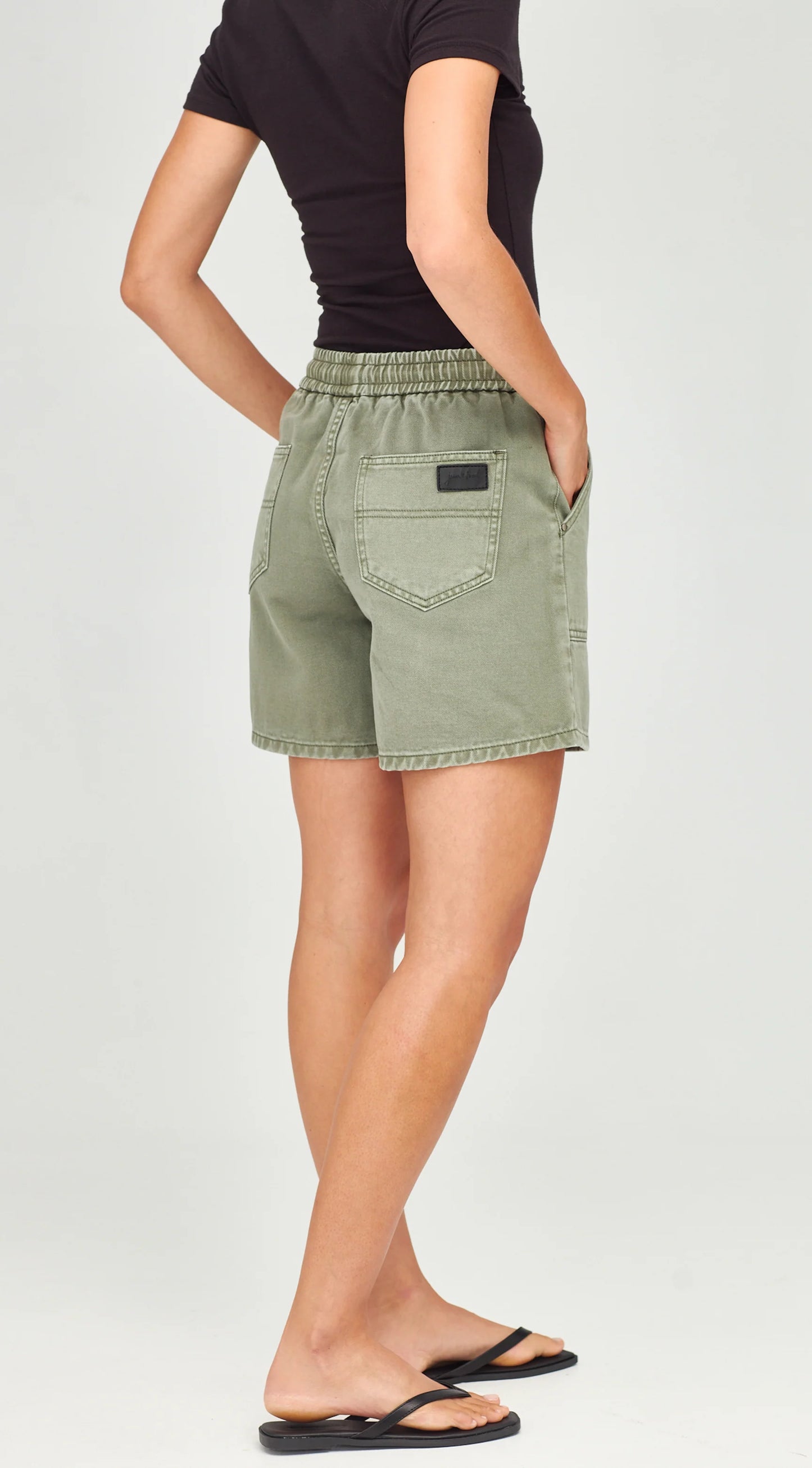 Junkfood Millie Shorts | Khaki