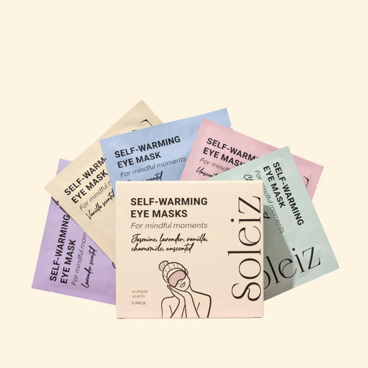 Soleiz Self-Warming Eye Masks Mixed Scent (Box of 5)