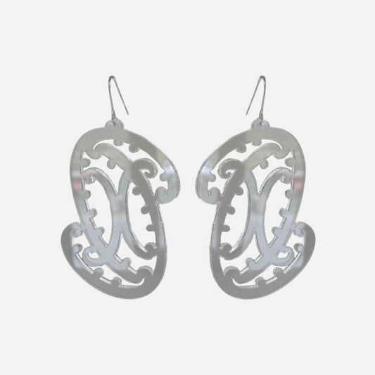 Nichola Earrings - Māmā III - Clear