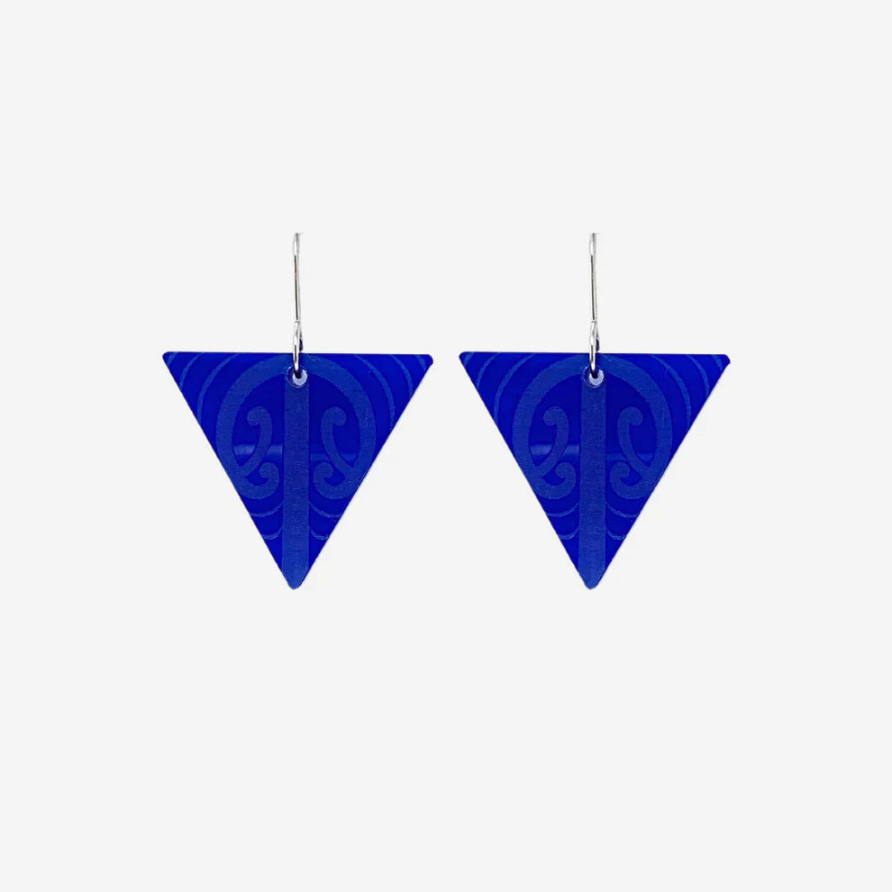 Nichola Earrings - Mangopare II | Blue Clear