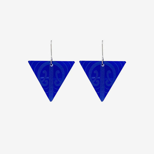 Nichola Earrings - Mangopare II | Blue Clear