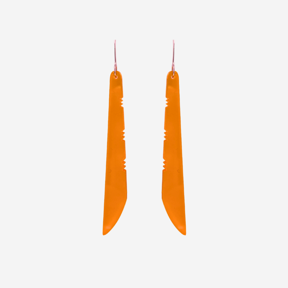 Nichola Earrings - Toki - Orange