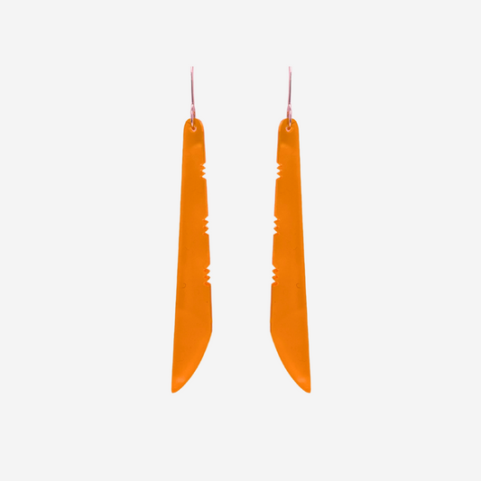 Nichola Earrings - Toki - Orange