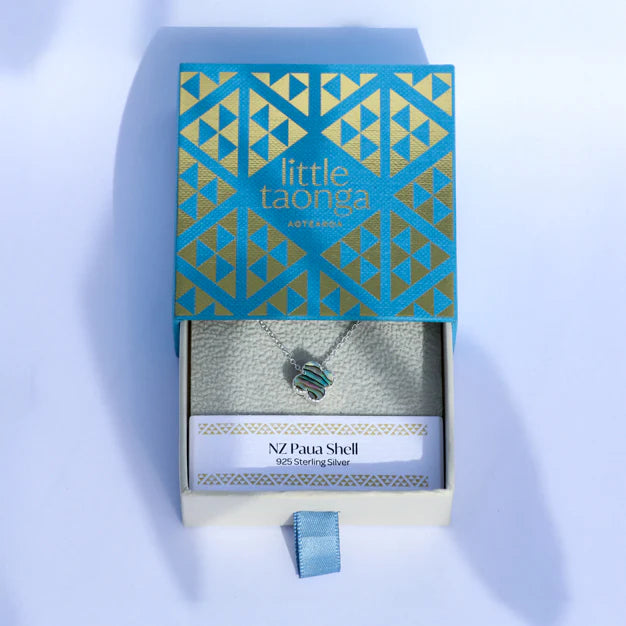 Little Taonga Paua Clover Necklace